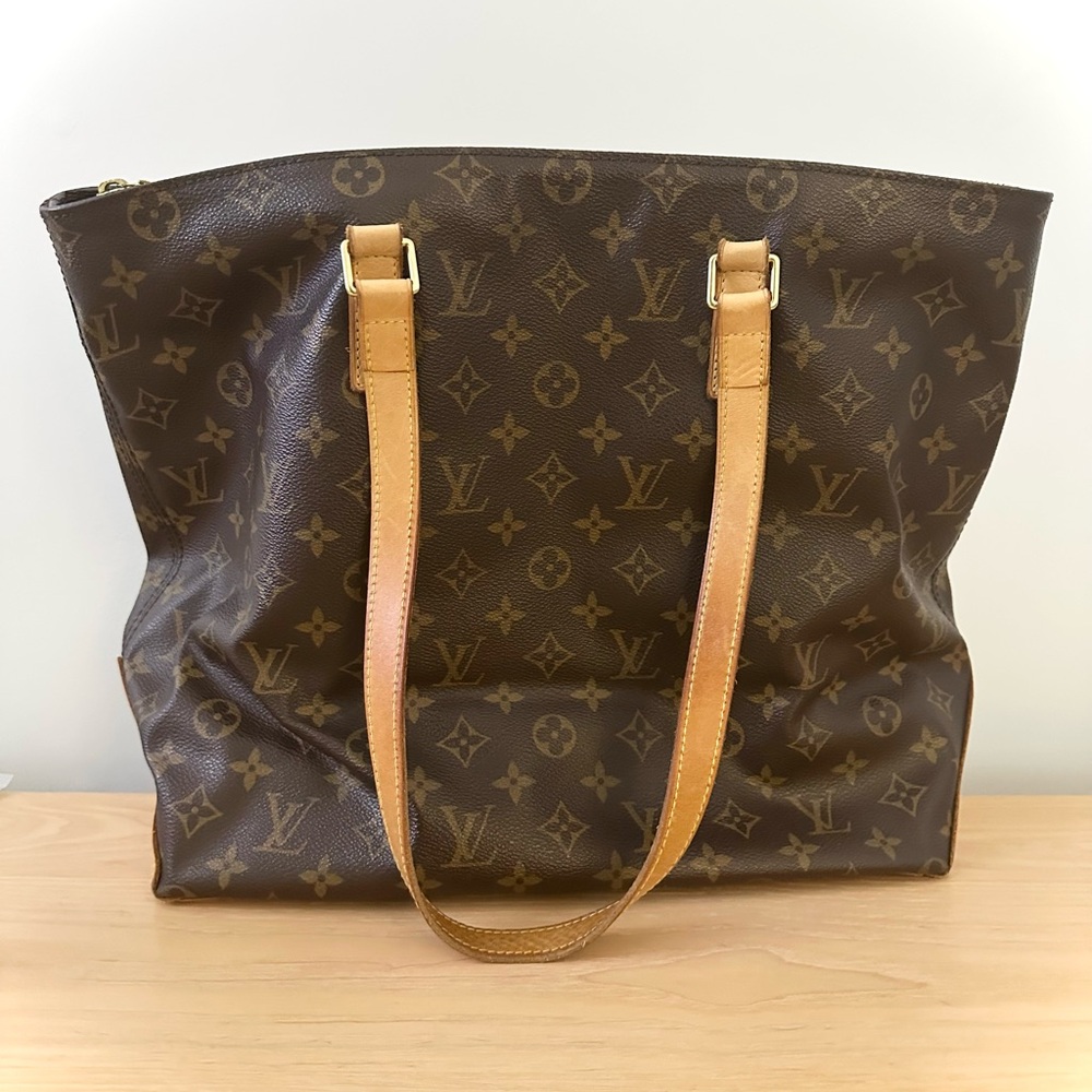 Louis Vuitton cabas messo Brown Monogram Shoulder Bag